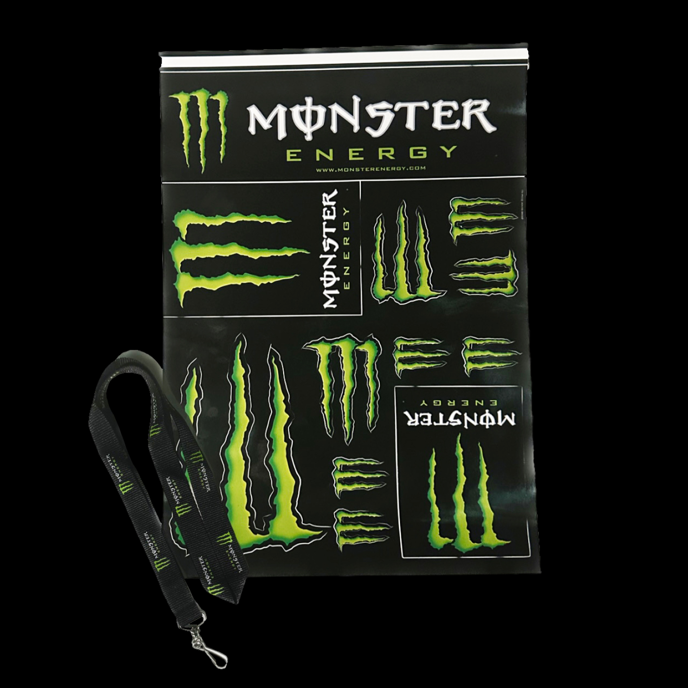 Monster Energy Lanyard & Sticker Kit | Monster Energy x Morgan Wallen