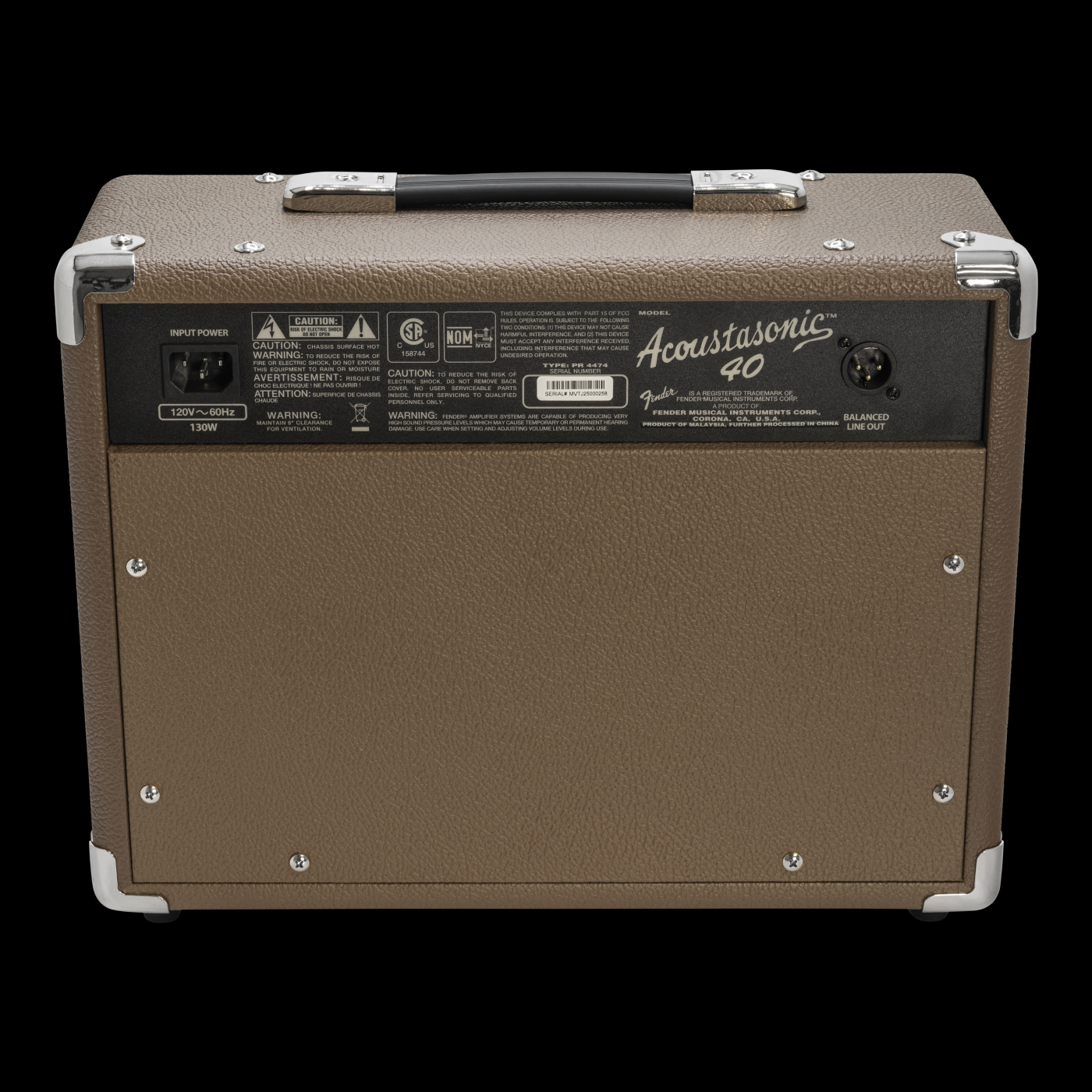 Monster Energy x Fender Acoustasonic 40 Guitar Amp | Monster