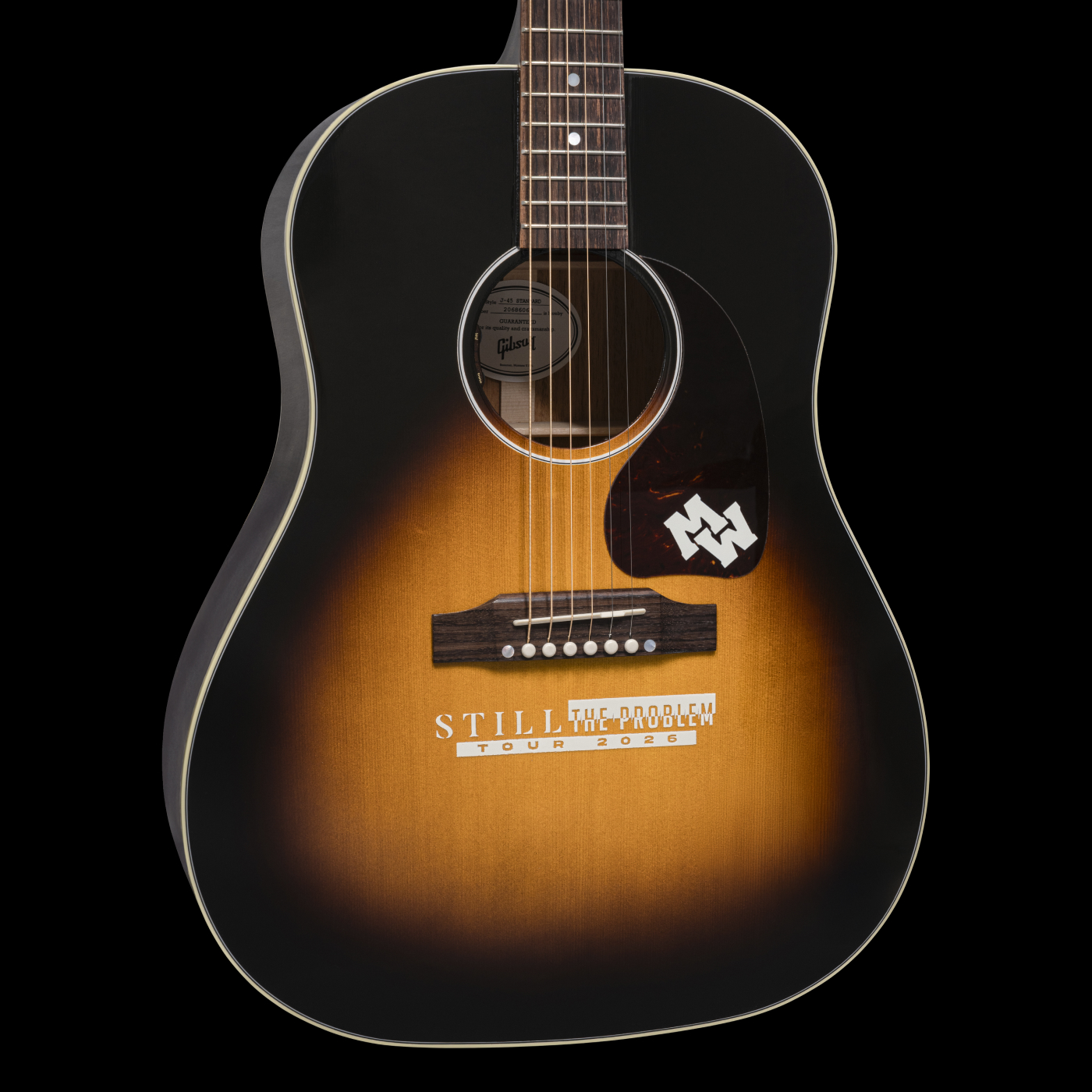 Still The Problem Tour Signed Gibson J-45 Acoustic-Electric Guitar